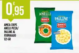 Netto Supermercati Amica chips anelli pizza/palline al formaggio offerta