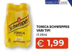 Mercatò Big Tonica Schweppes offerta