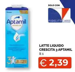 Mercatò Big Latte liquido crescita 3 Aptamil offerta