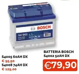 Mercatò Big Batteria Bosch S4002 52AH DX offerta