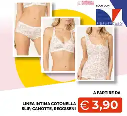 Mercatò Big Linea Intima Cotonella offerta