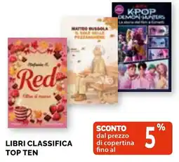 Mercatò Big LIBRI CLASSIFICA TOP TEN offerta