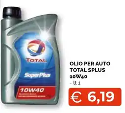 Mercatò Big Olio per auto Total Splus offerta