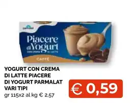 Mercatò Extra Yogurt con crema di latte Piacere offerta