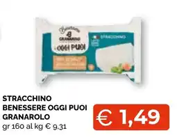 Mercatò Extra Stracchino benessere oggi puoi Granarolo offerta