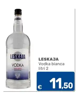 C+C Cash and Carry Leskaia vodka bianca offerta