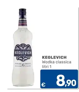 C+C Cash and Carry Keglevich Wodka classica offerta