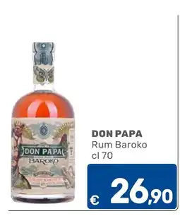 C+C Cash and Carry Don Papa Rum Baroko offerta