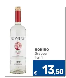 C+C Cash and Carry Nonino Grappa offerta