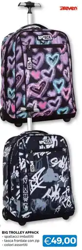 Mercatò Big Seven Big trolley appack offerta