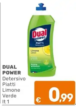 C+C Cash and Carry Dual Power Detersivo Piatti Limone Verde offerta
