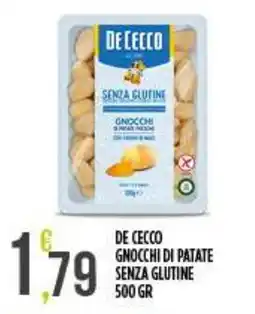 Netto Supermercati De Cecco gnocchi di patate senza glutine offerta