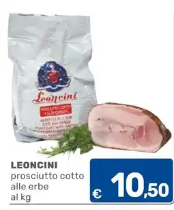 C+C Cash and Carry Leoncini prosciutto cotto alle erbe offerta
