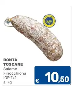 C+C Cash and Carry Bontà Toscane Salame Finocchiona offerta