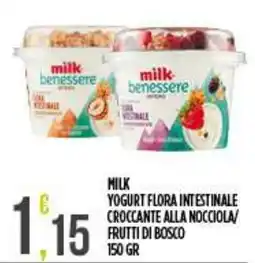 Netto Supermercati Milk benessere Yogurt Flora Intestinale offerta