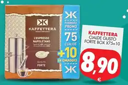 Mazzeo Supermercati Kaffettera cialde gusto forte offerta