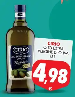 Mazzeo Supermercati Cirio olio extra vergine di oliva classico offerta