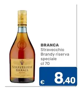 C+C Cash and Carry Stravecchio Branca Brandy riserva speciale offerta