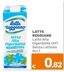 C+C Cash and Carry Latte Reggiano Latte Alta Digeribilità UHT Senza Lattosio offerta