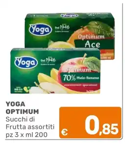 C+C Cash and Carry Yoga Optimum Succhi di Frutta offerta
