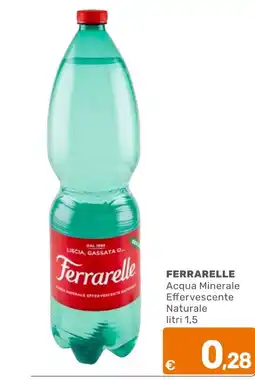 C+C Cash and Carry Ferrarelle Acqua Minerale Effervescente Naturale offerta