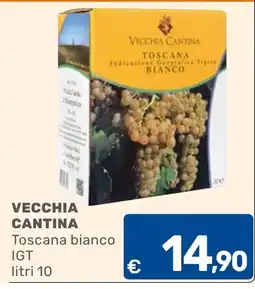 C+C Cash and Carry Vecchia Cantina Toscana bianco IGT offerta