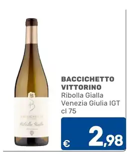 C+C Cash and Carry Baccichetto Vittorino Ribolla Gialla offerta
