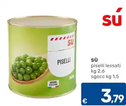 C+C Cash and Carry Sù piselli offerta