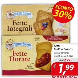 DiMeglio Fette Mulino Bianco Dorate-Integrali offerta