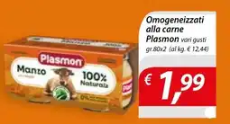 DiMeglio Omogeneizzati alla carne Plasmon offerta
