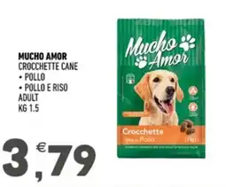 Ayoka Mucho Amor Crocchette Cane offerta