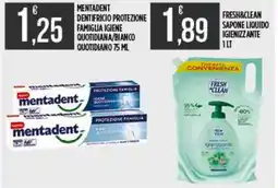 Netto Supermercati Mentadent dentifricio protezione famiglia igiene quotidiano offerta