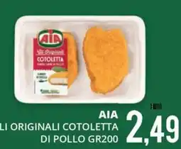 Mazzeo Supermercati AIA gli originali cotoletta di pollo offerta
