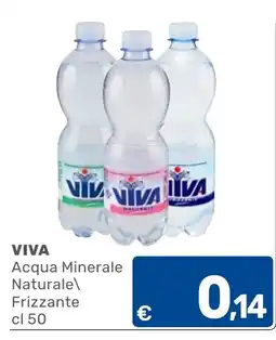 C+C Cash and Carry VIVA Acqua Minerale Naturale Frizzante offerta