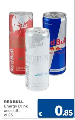 C+C Cash and Carry Red Bull Energy Drink assortiti offerta