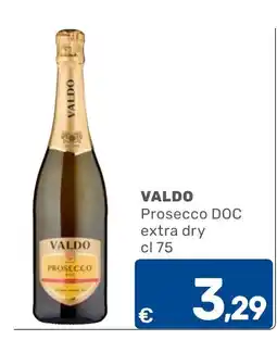 C+C Cash and Carry Valdo Prosecco DOC extra dry offerta