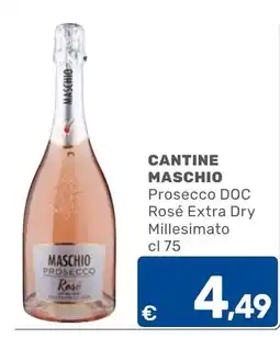 C+C Cash and Carry Maschio Prosecco Rosé offerta