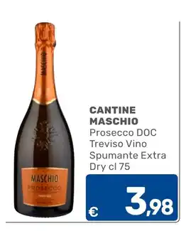 C+C Cash and Carry Cantine Maschio Prosecco DOC offerta
