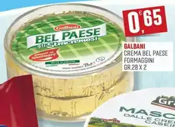 Marketpiù Galbani Crema Bel Paese Formaggini offerta