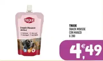 Trixie Snack Mousse con Manzo