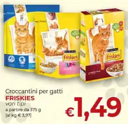 Maxi Nonna Isa Croccantini per gatti Friskies offerta