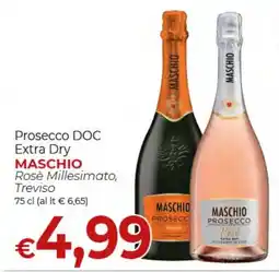 Maxi Nonna Isa Prosecco DOC Extra Dry MASCHIO Rosè Millesimato offerta
