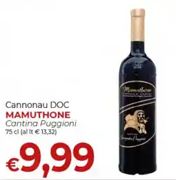 Maxi Nonna Isa Cannonau DOC Mamuthone offerta