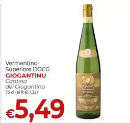 Maxi Nonna Isa Vermentino Superiore DOCG Giogantinu offerta