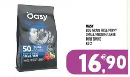 Ayoka Oasy dog grain free puppy mini tonno offerta