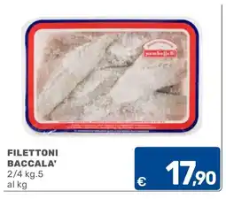 C+C Cash and Carry Filettoni baccala' Pambuelli offerta