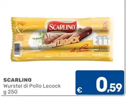 C+C Cash and Carry Scarlino Wurstel di Pollo Lecock offerta