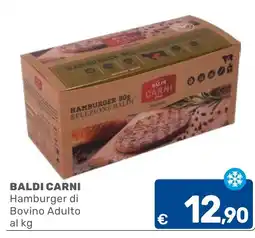 C+C Cash and Carry Hamburger di Bovino Adulto Baldi Carni offerta