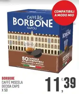 Marketpiù Caffè Borbone Miscela Decisa Caps offerta