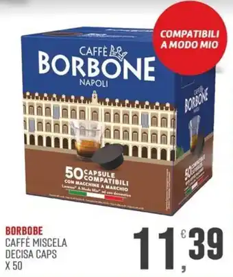 Caffè Borbone Miscela Decisa Caps